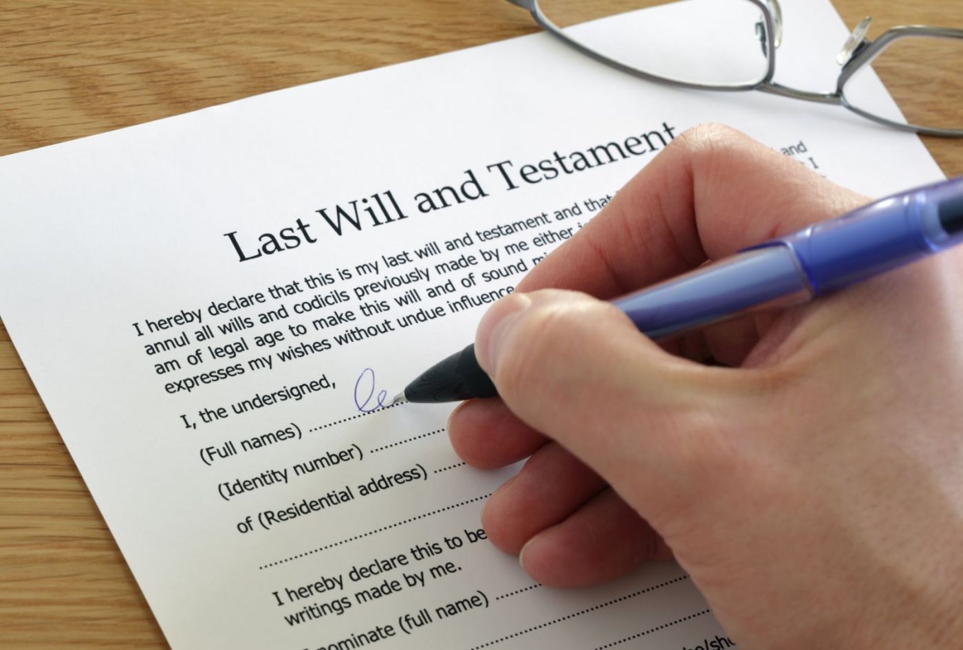 Last Will Testament Service 3269D186